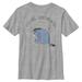 Boy s Winnie the Pooh Eeyore Feeling Sentimental With Flowers Graphic Tee Athletic Heather X Large