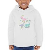 Pastel Color Dinos Roar Hoodie Toddler -Image by Shutterstock 4 Toddler