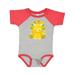 Inktastic Cute Dinosaur Baby Dinosaur Dino Triceratops Boys or Girls Baby Bodysuit