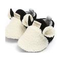 Infant Newborn Baby Shoes Soft Crib Anti Slip Casual Fleece Booties Boys Girls Snow Slippers Faux Fur Winter First Walker 0-18M