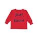 Inktastic 4th of July Red White Blessed Fireworks Boys or Girls Long Sleeve Toddler T-Shirt