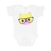 Inktastic Yellow Cat Hipster Cat Cat With Glasses Boys or Girls Baby Bodysuit