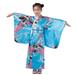 ZMHEGW Traditional Robe Japanese Girls Kids Clothes Outfits Toddler Kimono Baby Girls Dress Skirt Baby Cute Clothing