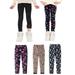 BULLPIANO Children Girls Leggings Printing Warm Thick Fleece Lined Kids Skinny Pants Trousers Teenage Child 2-13 Years