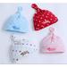 4-Pack Knotted Hats For Infant Baby Toddler