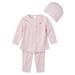 Precious First Made By Carter s Infant Girls 3pc Pants Set Pink Newborn