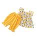 Baby Girl Clothes Infant Girl Clothes Toddler Baby Girl Outfits Newborn Gifts Clothing Sets 2 PCS Summer Outfit Set 6M-4T