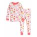 Burt s Bees Baby Baby Girl & Toddler Girl Pajamas Snug Fit Organic Cotton Long Sleeve PJs Two Piece Set (12M-5T)