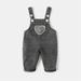 Hunpta Children Toddler Kids Infant Baby Boys Girls Denim Patchwork Overalls Suspender Pants Outfits Clothes