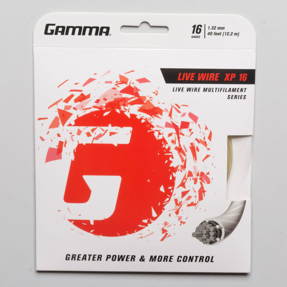 Gamma Live Wire XP 16 Tennis String Packages