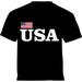 Toddler USA Shirt - Girls Boys Graphic Tees - American Flag 4th of July Patriotic Timeless 2T 3T 4T 5/6T