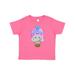 Inktastic Cute Baby Elephant in a Pink Hot Air Balloon Boys or Girls Baby T-Shirt