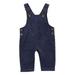 TheFound Newborn Baby Girl Boy Bib Overalls Corduroy Suspender Pants Romper One Piece Solid Color Outfits with Pocket