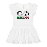 Inktastic Go Mexico- Soccer Football Girls Baby Dress