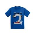 Awkward Styles Birthday Boy Race Car Toddler Shirt Race Car Birthday Party for Toddler Boys Funny Birthday Gifts for 2 Year Old 2nd Birthday T Shirt Second Birthday Outfit Race Tshirt for Birthday Boy