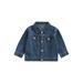 TheFound Toddler Baby Boy Girl Denim Jacket Button Down Basic Jeans Coat Top Cowboy Fall Winter Clothes