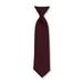 Cookie s Clip-on Tie - burgundy 14