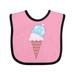 Inktastic Valentine s Day Ice Cream Cone Boys or Girls Baby Bib