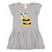 Inktastic Cute Bee Initial B Girls Toddler Dress