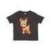 Inktastic Cute Christmas Reindeer with Christmas Lights Boys or Girls Toddler T-Shirt