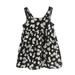 Fesfesfes Girls Summer Dress Sleeveless Suspender Dress Small Daisy Floral Children s Clothing