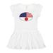 Inktastic Japanese American Flag Girls Baby Dress