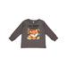 Inktastic My Mimi Loves Me- Little Fox Boys or Girls Long Sleeve Toddler T-Shirt