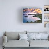 Highland Dunes Beach 14 by Dennis Frates - Wrapped Canvas Photograph Metal in Blue/Gray/Green | 24 H x 32 W x 2 D in | Wayfair