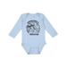 Inktastic Summer Vacation Mode Pompano Beach Florida Boys or Girls Long Sleeve Baby Bodysuit