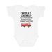 Inktastic Firefighter Volunteer Fireman Boys Baby Bodysuit