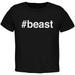#beast Black Toddler T-Shirt - 2T