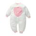 Dadaria Baby Clothes 3M-18M Newborn Infant Baby Girl Boy Fleece Thick Warm Jumpsuit Playsuit Romper Clothes White 59 Baby
