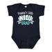 Inktastic Pappy s Little Nicu Grad in Blue with Banner Boys or Girls Baby Bodysuit