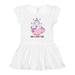 Inktastic Winter Cats in a Pink Teacup with Hearts Girls Toddler Dress