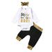 TAIAOJING Baby Romper Clothes Bodysuit Boys Set Years Pants Girls Girls Romper&Jumpsuit One Piece Outfits 0-6 Months