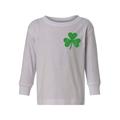 Awkward Styles Girls Boys St Patrick s Day Shirt Long Sleeve Shamrock Tee for Kids Proud Irish