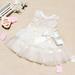 Baby Girls Dresses Bow Lace Sleeveless Princess Dresses Cotton Dresses Summer