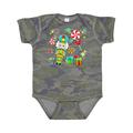 Inktastic Holiday Nutcracker and Candy for Christmas Boys or Girls Baby Bodysuit