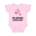 Inktastic Gramma Loves Me Girl Flamingo Girls Baby Bodysuit