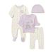 Disney Baby Wishes + Dreams Baby Girl Princess Sleep n Play & Welcome Home Set 4-Piece Newborn-6/9M