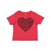 Inktastic Heart Made Of Paws Dog Paws Puppy Paws - Black Boys or Girls Toddler T-Shirt