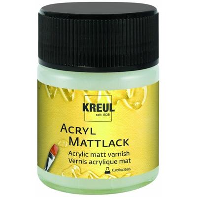 Kreul - Acryl-Mattlack auf Kunstharzbasis transparent 50 ml Künstlerfarben