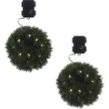 Grandes boules de sapin avec 35 diodes LED, 2 pièces - kaiserkraft