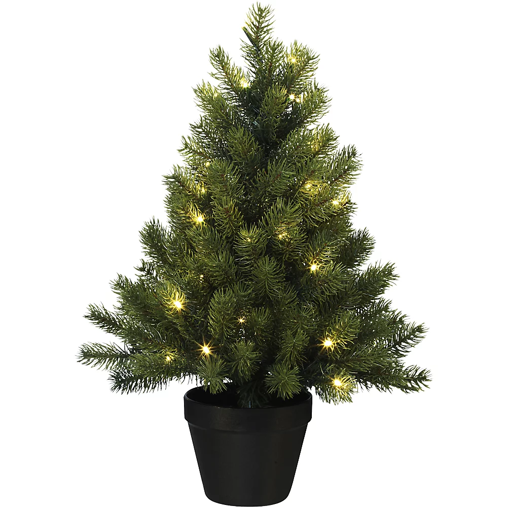 Sapin en pot avec diodes LED - kaiserkraft