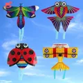 Mini cerf-volant en forme de libellule pour enfant jouet portable coule parent-enfant style dessin