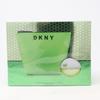 DKNY BE DELICIOUS 2 PCS SET FOR WOMEN: 1 OZ EAU DE PARFUM and COSMETIC BAG