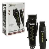 Wahl Professional Essentials Combo with Taper 2000 Clipper and AC Trimmer for Fading Edging and Blending For Beginning Barbers Stylists and Artists - Model 8329