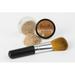 FOUNDATION with FLAWLESS FACE BRUSH Mineral Makeup (LIGHT TAN) Matte Natural Loose Powder Bare Skin Cosmetics Full Coverage Long Lasting All Skin Types SPF 18