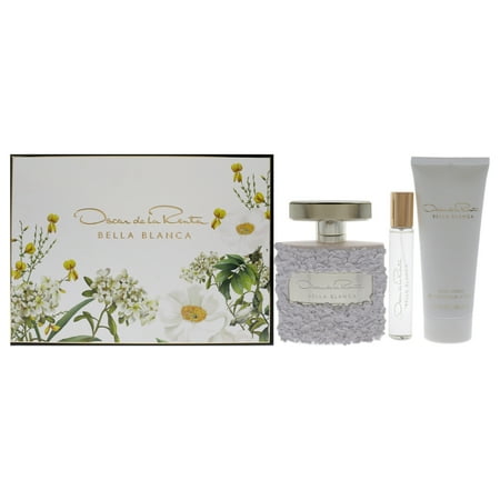 Oscar De La Renta Bella Blanca 3 Piece Gift Set for Women