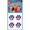 Fan-A-Peel Kansas State Waterless Temporary Tattoos - Hypoallergenic Peel and Stick Waterproof Temporary Tattoos - Officially Licensed